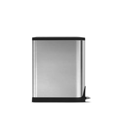 40L Dual Compartment Butterfly Step Can